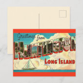 ハンティントン ロングアイランド グリーティング ポストカード (正面/裏面)