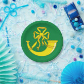 ハンティンドンシャー州旗紙プレート ペーパープレート (パーティー)