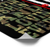 ハンティンフィッシュインアンドロヴィンデイリー狩り魚釣り ポスター (角)