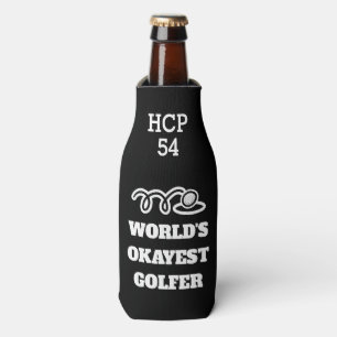 ハンデおもしろいィキャップクール数のゴルフビールボトル ボトルクーラー