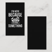 ハンデおもしろいィマンの英雄職人のユーモアを修復 名刺 (正面/裏面)