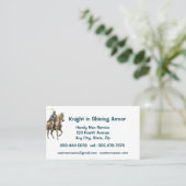 ハンディカスタムマンサービス修理メンテナンス 名刺 (スタンド正面)