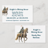 ハンディカスタムマンサービス修理メンテナンス 名刺 (正面/裏面)