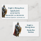 ハンディカスタムマンサービス修理メンテナンス 名刺 (正面/裏面)