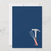 ハンディカップル結婚シャワー招待状 招待状 (裏面)