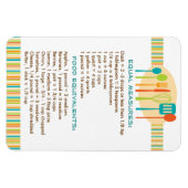 ハンディキッチンガイド料理レシピマグネット マグネット (横)