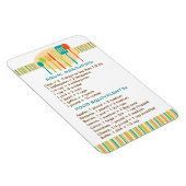 ハンディキッチンガイド料理レシピマグネット マグネット (右側)