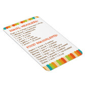 ハンディキッチンガイド料理レシピマグネット マグネット (右側)