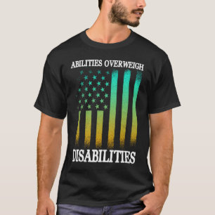 ハンディキャップユーモア障害者サバイバーウォリアー2 Tシャツ
