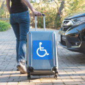 ハンディキャップ記号 シール (スーツケースインサイチュ)