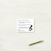 ハンディキャップ車のポスト・イット ポストイット (デスク上)