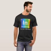 ハンディキャップ・ダイバーへの包摂連帯の慈悲 Tシャツ (正面フル)