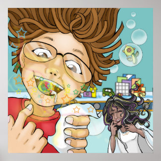 ハンディキャップ，黒歯の妖精，男の子，おもちゃ，キャンディ ポスター