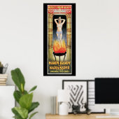 ハンディバンディ&ナディアナディルヴィンテージ魔法法 ポスター (ホームオフィス)