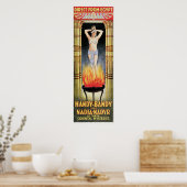 ハンディバンディ&ナディアナディルヴィンテージ魔法法 ポスター (キッチン)