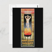 ハンディバンディ&ナディアナディルヴィンテージ魔法法 ポストカード (正面/裏面)