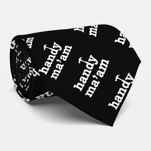 ハンディマムツール女性保守員 ネクタイ (ロール)