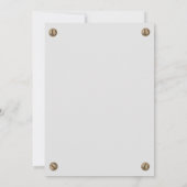 ハンディマンツールとガジェット誕生日パーティーInvitati 招待状 (裏面)