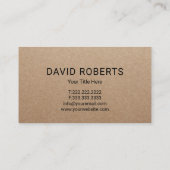 ハンディマンハウス修理サービスレッドブリッククラフト 名刺 (裏面)