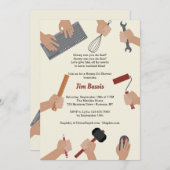 ハンディマンハンズ招待状 招待状 (正面/裏面)