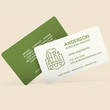 ハンディマンホーム修理ビジネスオリーブグリーンカスタム