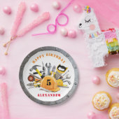 ハンディマンボーイツールバースデーパーティー紙プレート ペーパープレート (パーティー)