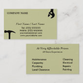 ハンディマン名刺 名刺 (正面/裏面)