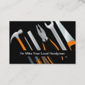 ハンディマン建築リモデリング 名刺 (正面)