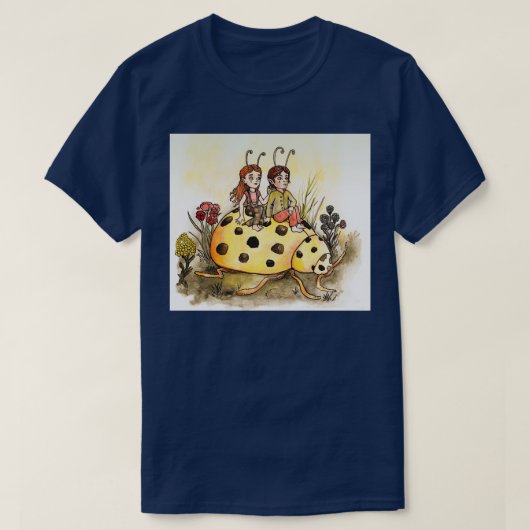 ハンディラディバグ Tシャツ (デザイン正面)