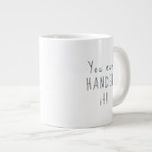 「ハンデル！」 ジャンボコーヒーマグカップ (正面右)