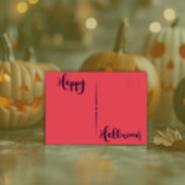 ハントおもしろいIt Cougar Halloween Skeleton シーズンポストカード