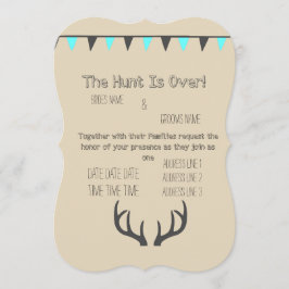 ハントはオーバー・クリーム 招待状