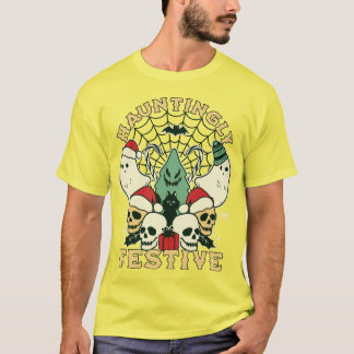 ハントリーズフェスティバル:ハロウィーンミーツホリデー応援 Tシャツ