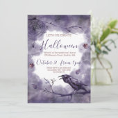 ハントリービューティフルパープルレイヴンハローウィンパーティ 招待状 (スタンド正面)
