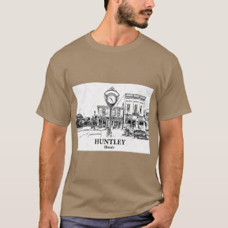 ハントレー イリノイ州 オーバーサイズ Tシャツ
