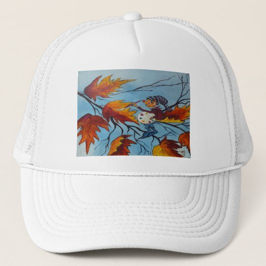 ハント・ヘイズ絵画のピクシー絵画ズ キャップ (正面)