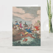 ハント - 折り畳まれたグリーティングカード カード (正面)