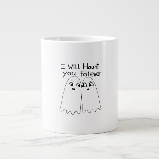 ハント – 死ぬまで私たちクラシックの ジャンボコーヒーマグカップ (正面)