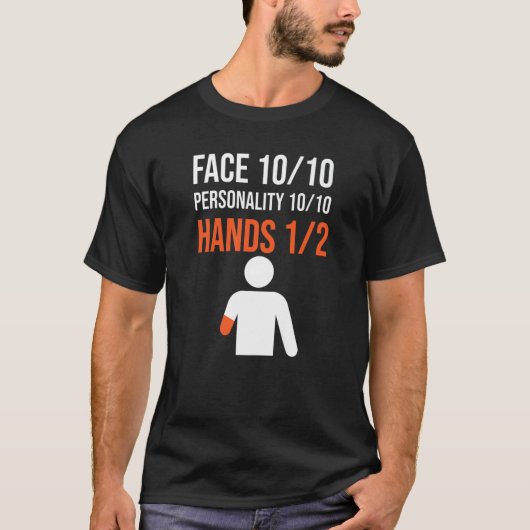 ハンドアンプティー3 Tシャツ (正面)