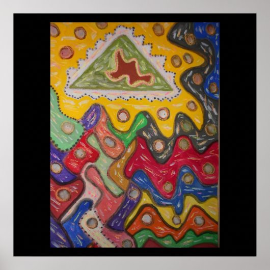 ハンドア色彩の鮮やかートインプレッション原形 ポスター (正面)