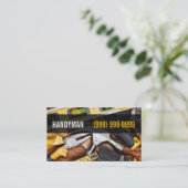 ハンドイマン保守建築名刺 名刺 (スタンド正面)