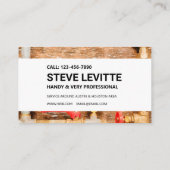 ハンドイマン名刺 – 水差し 名刺 (裏面)