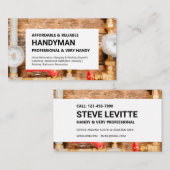 ハンドイマン名刺 – 水差し 名刺 (正面/裏面)