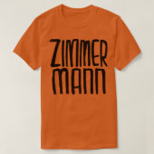 ハンドウェルカージンメラーツィマーマン Tシャツ (デザイン正面)