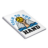 ハンドウォーターポロおもしろいゴアリーに話す ノートブック (右側)