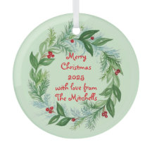 ハンドウォー絵を描トカラークリスマスホリデーリース