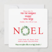 ハンドウー絵を描ターリースのパーソナライズ 招待状 (正面)