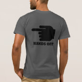ハンドオフポイント左 -.png tシャツ (裏面)
