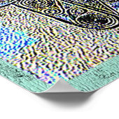 ハンドオブファティマプリント ポスター (角)