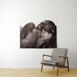 ハンドオ絵を描ータ – テンダーモーメント野生動物アート タペストリー